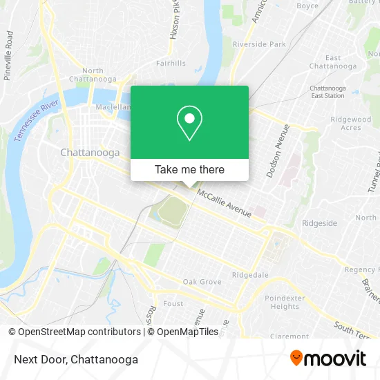 Next Door map