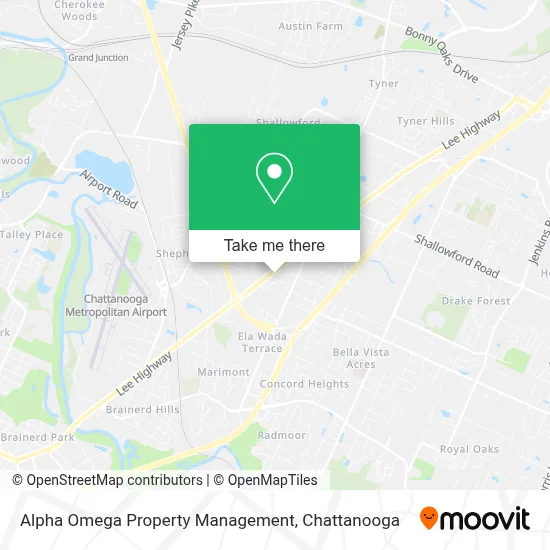 Alpha Omega Property Management map