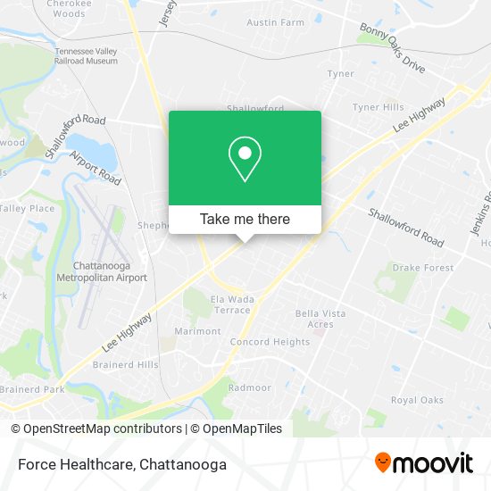 Force Healthcare map