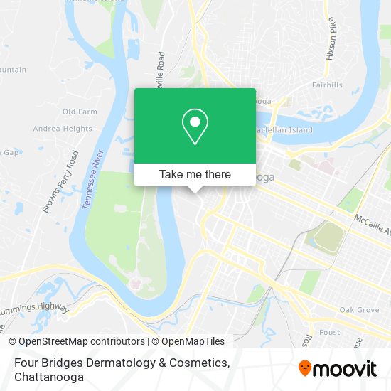 Four Bridges Dermatology & Cosmetics map