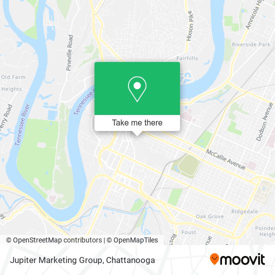 Jupiter Marketing Group map