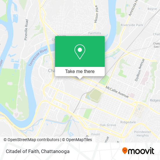 Citadel of Faith map