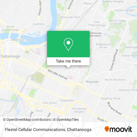 Flextel Cellular Communications map