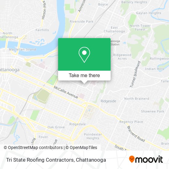 Mapa de Tri State Roofing Contractors