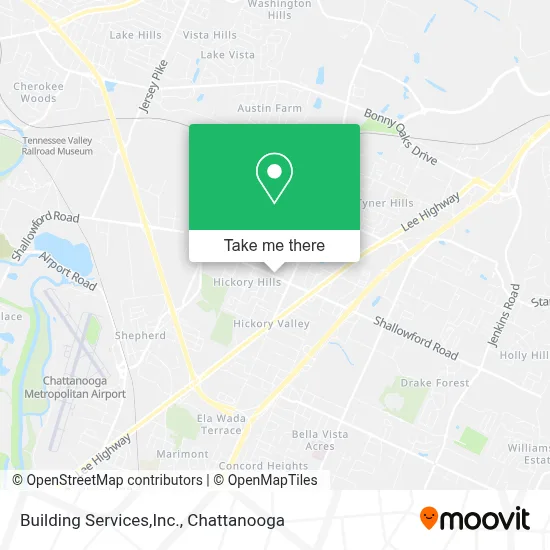 Building Services,Inc. map