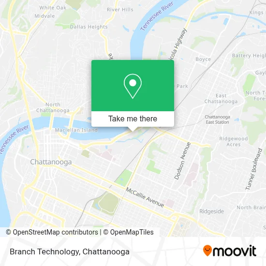 Branch Technology map