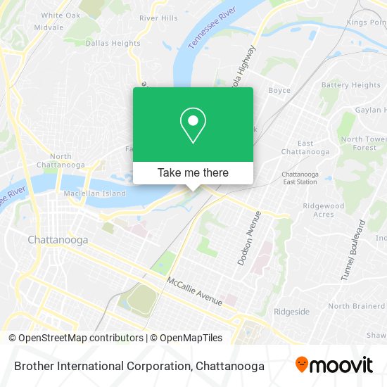 Mapa de Brother International Corporation