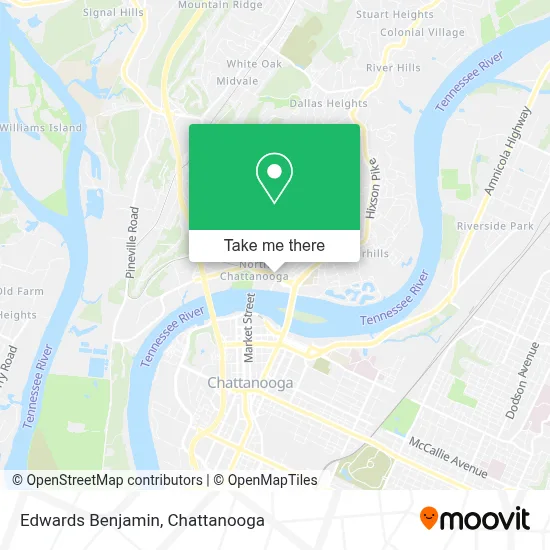 Edwards Benjamin map