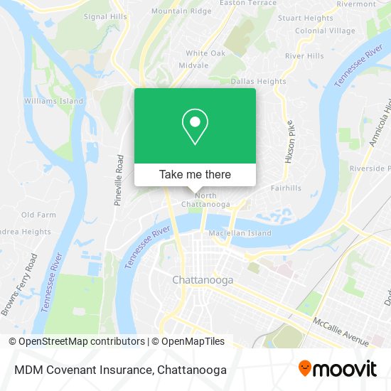 Mapa de MDM Covenant Insurance