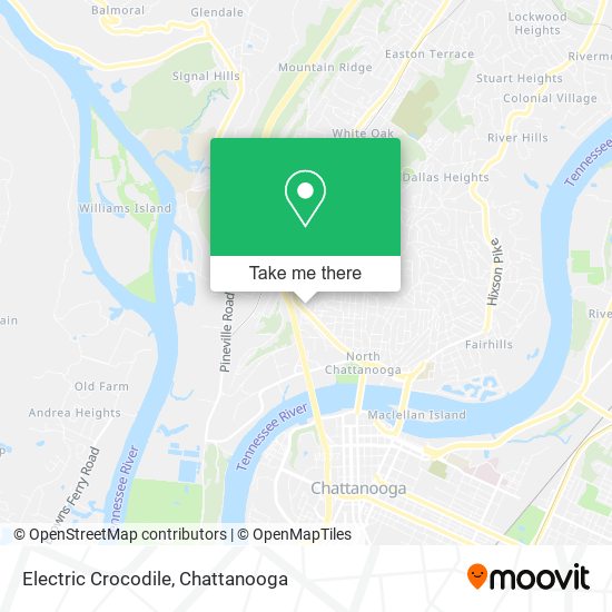Mapa de Electric Crocodile
