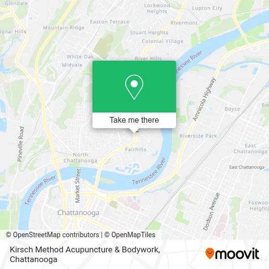 Kirsch Method Acupuncture & Bodywork map