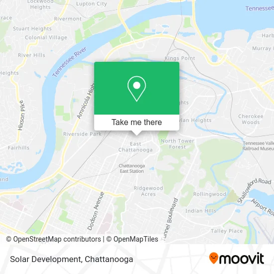 Solar Development map