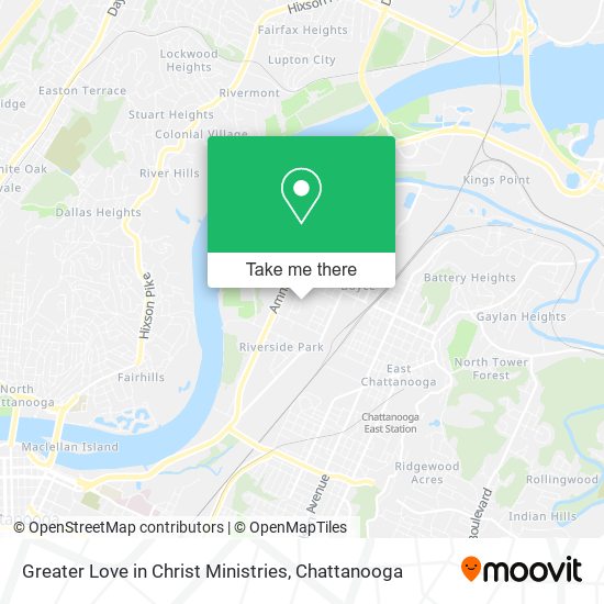 Greater Love in Christ Ministries map