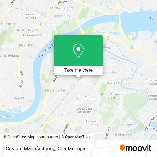 Custom Manufacturing map