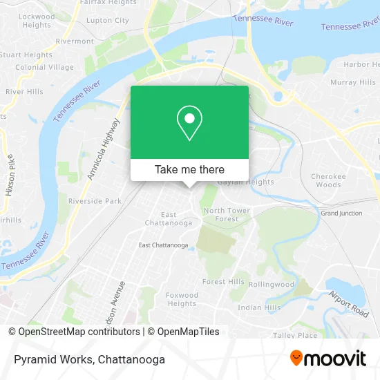 Pyramid Works map