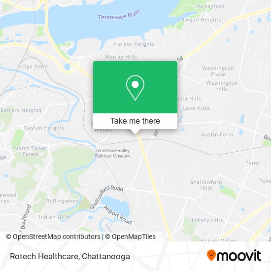 Rotech Healthcare map