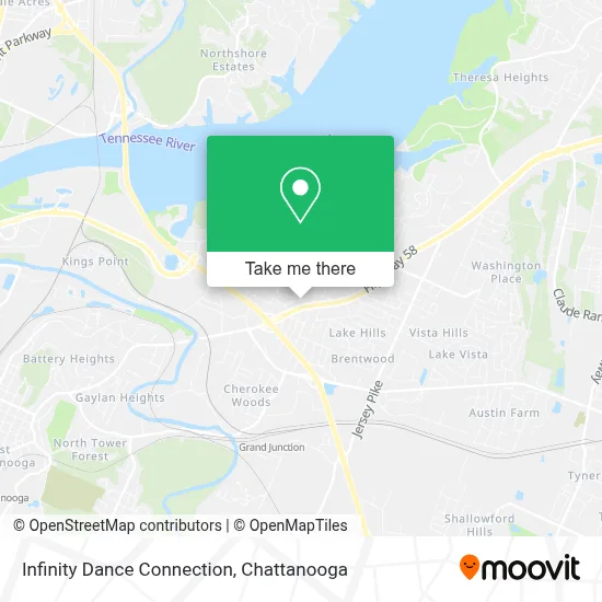 Infinity Dance Connection map