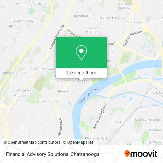 Financial Advisory Solutions map