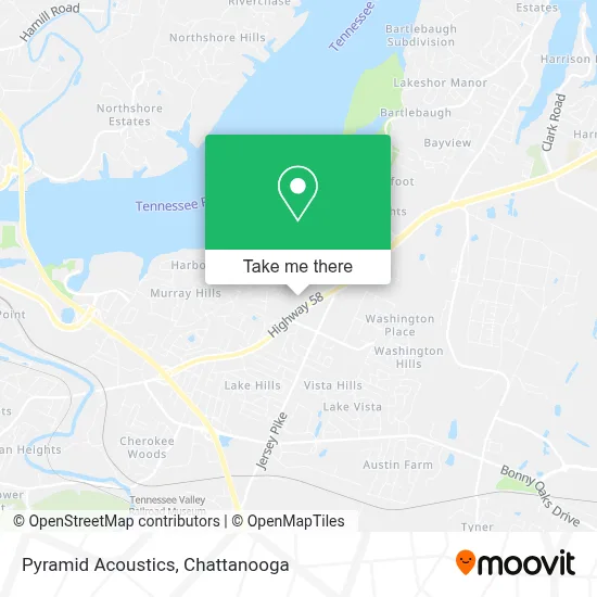 Pyramid Acoustics map