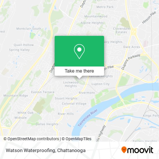 Watson Waterproofing map