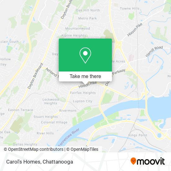 Carol's Homes map