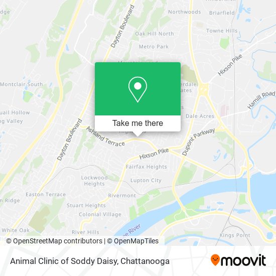 Animal Clinic of Soddy Daisy map