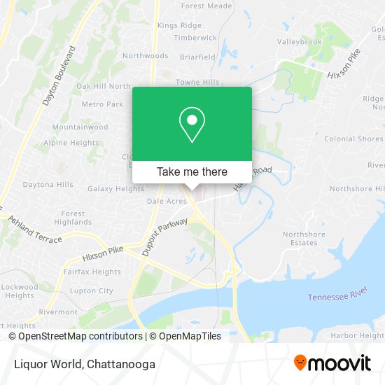 Liquor World map