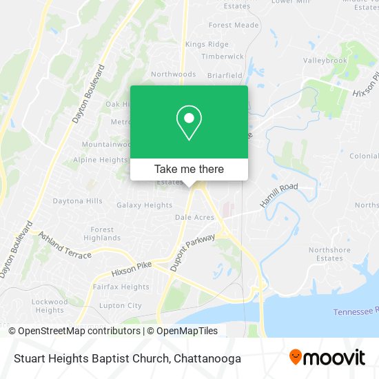 Mapa de Stuart Heights Baptist Church