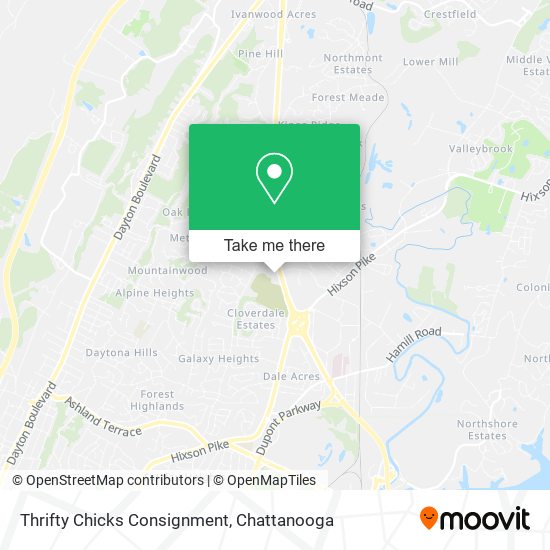 Mapa de Thrifty Chicks Consignment