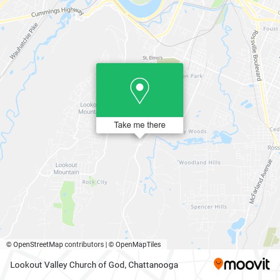 Mapa de Lookout Valley Church of God