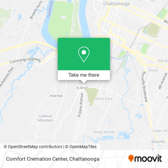 Comfort Cremation Center map