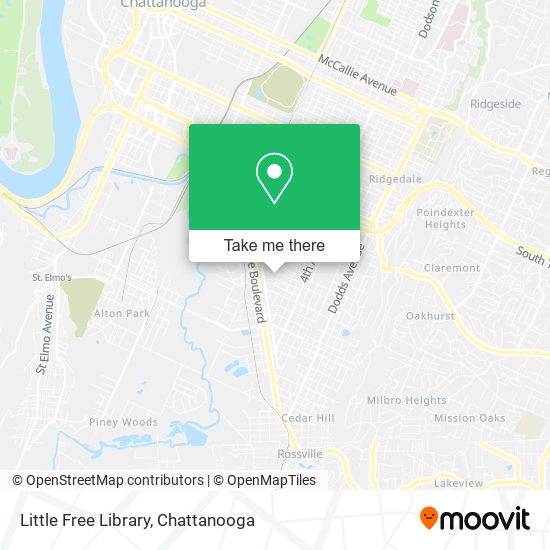 Mapa de Little Free Library