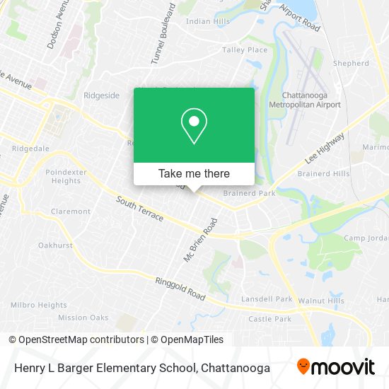 Mapa de Henry L Barger Elementary School