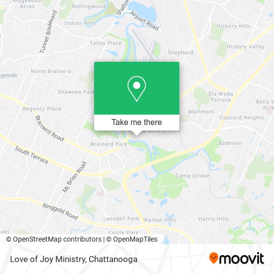 Love of Joy Ministry map