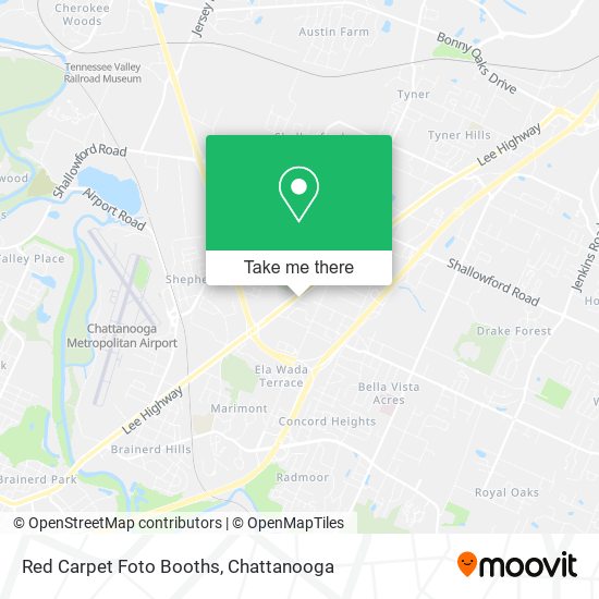 Red Carpet Foto Booths map