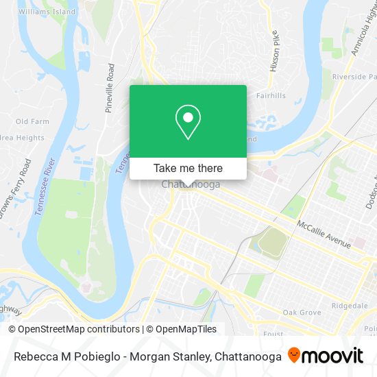 Rebecca M Pobieglo - Morgan Stanley map