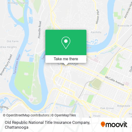 Old Republic National Title Insurance Company map