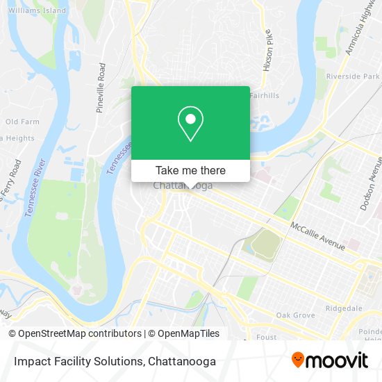 Impact Facility Solutions map