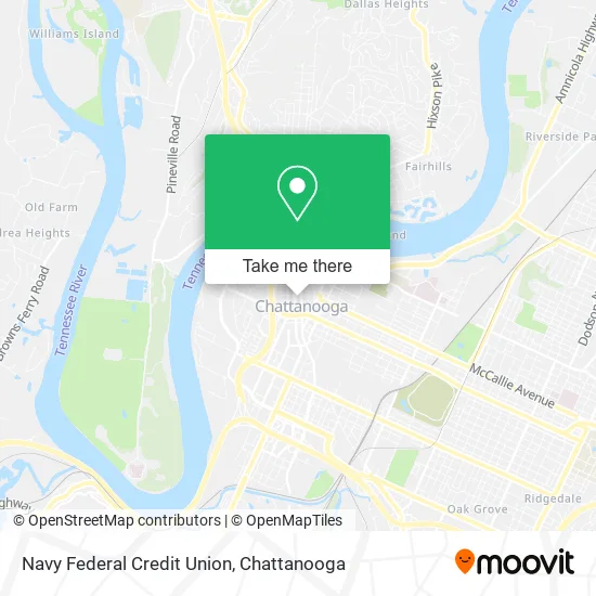 Navy Federal Credit Union map