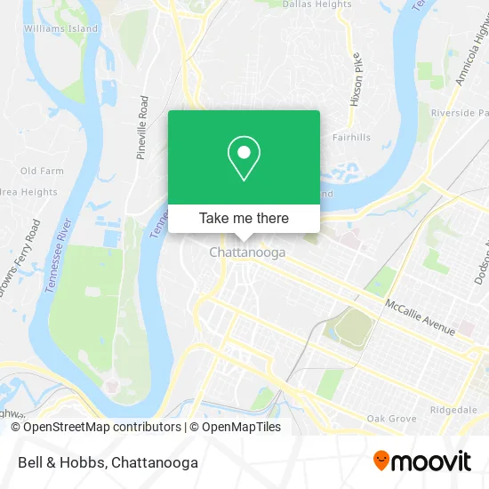 Bell & Hobbs map