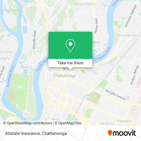Allstate Insurance map