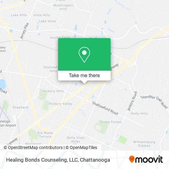 Healing Bonds Counseling, LLC map