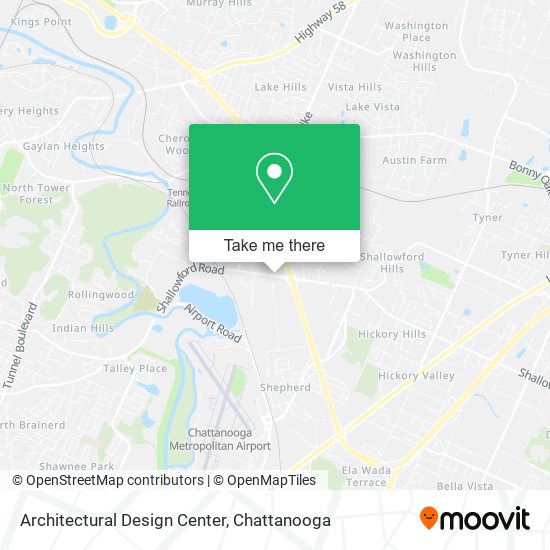 Architectural Design Center map