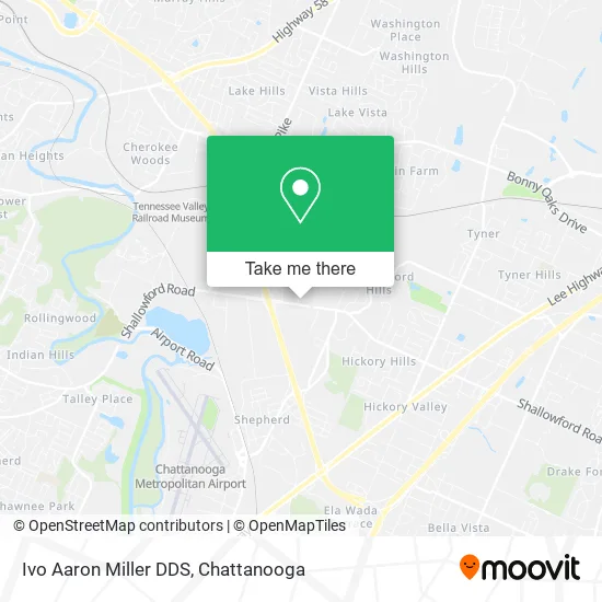 Ivo Aaron Miller DDS map