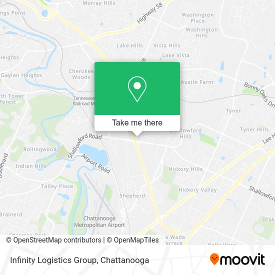 Infinity Logistics Group map