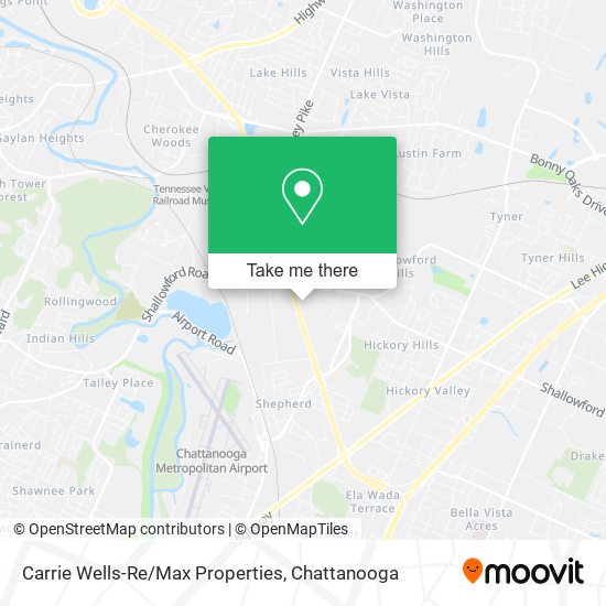 Carrie Wells-Re/Max Properties map