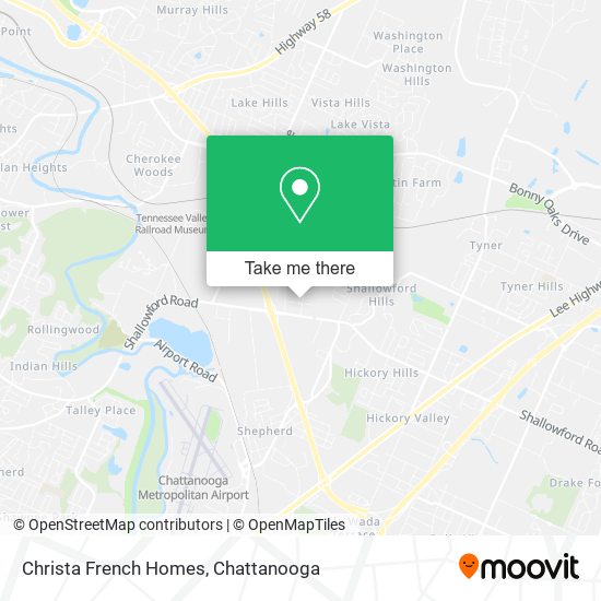 Christa French Homes map