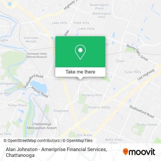 Alan Johnston - Ameriprise Financial Services map