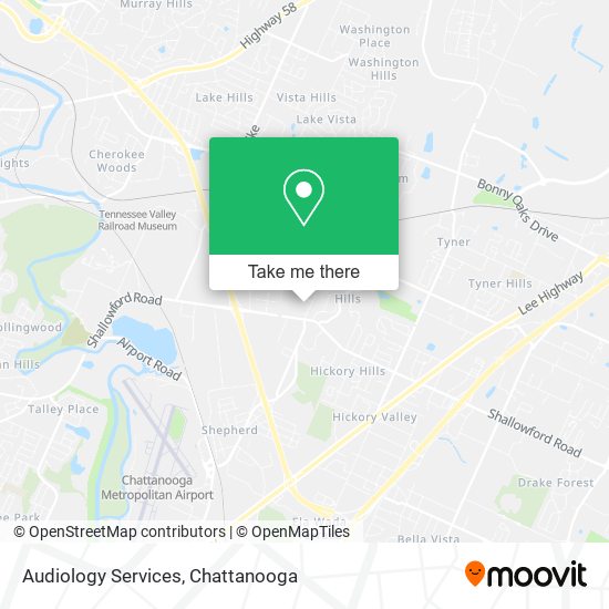 Audiology Services map