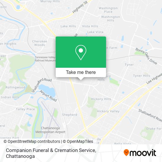 Companion Funeral & Cremation Service map